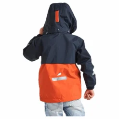Viken Kids Jacket Blue/Orange*Didriksons Sale