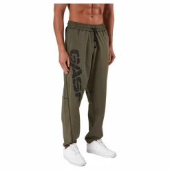 GASP Vintage Sweatpants Washed Green Grön