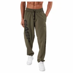 GASP Vintage Sweatpants Washed Green Grön