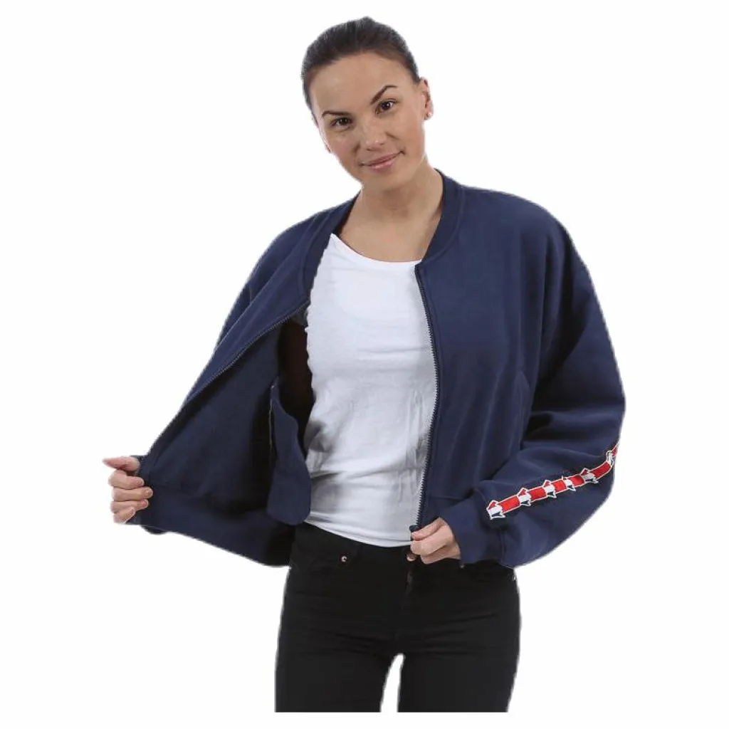 Violet Zip Sweat Blue*Svea Online