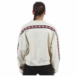 Violet Zip Sweat White*Svea Outlet