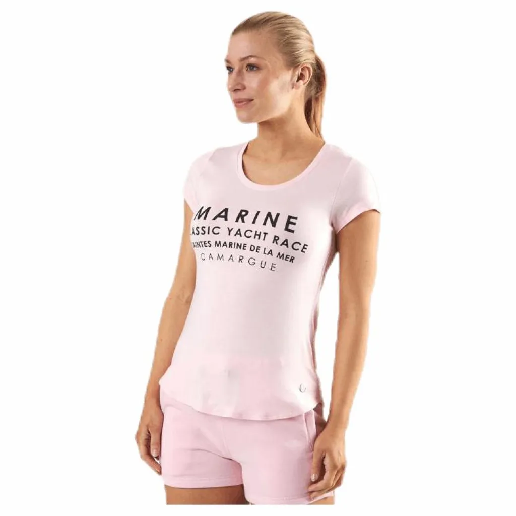 Visalia T-Shirt Pink*Marine Hot