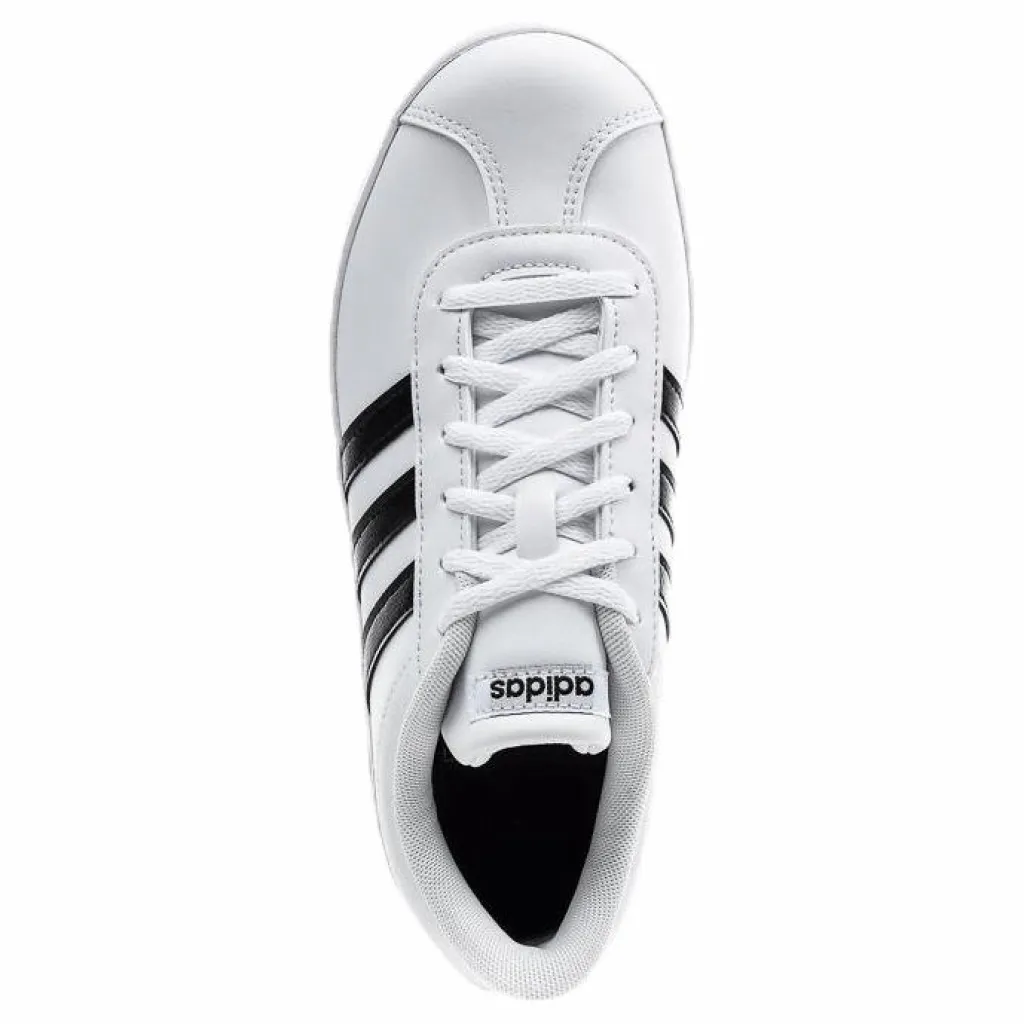 adidas VL Court 2.0 Shoes Cloud White / Core Black / Cloud White Vit Hot