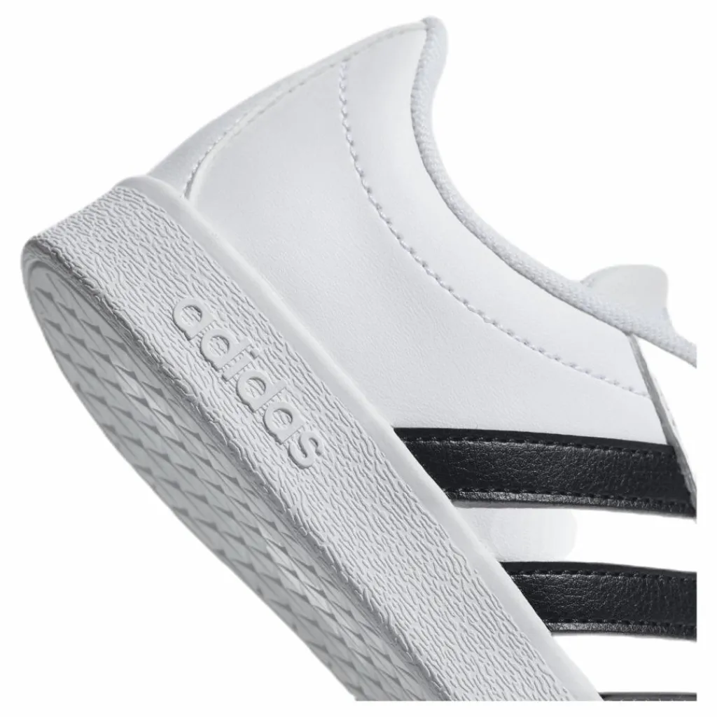 adidas VL Court 2.0 Shoes Cloud White / Core Black / Cloud White Vit Hot