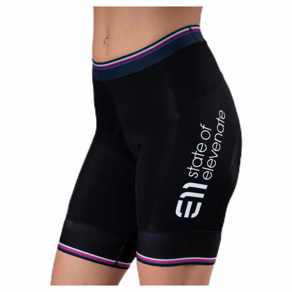 Elevenate Vélo Shorts Black Svart Outlet