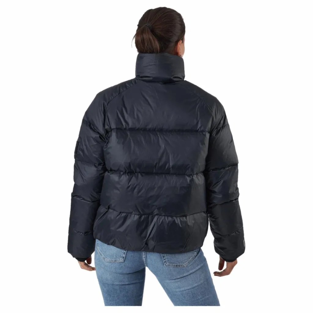 Svea Volume Puffer Jacket Black Svart Hot