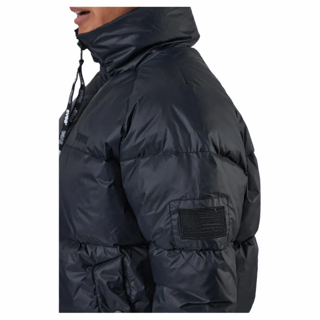 Svea Volume Puffer Jacket Black Svart Hot