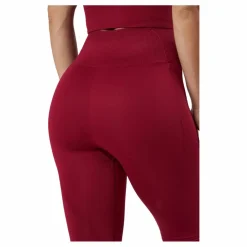 Famme Vortex Tights 2 Dark Red Röd New