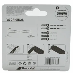 Babolat VS Grip Orginal 3-Pack white Vit