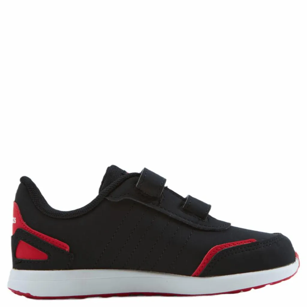 adidas VS Switch Shoes Core Black / Cloud White / Scarlet Svart Online