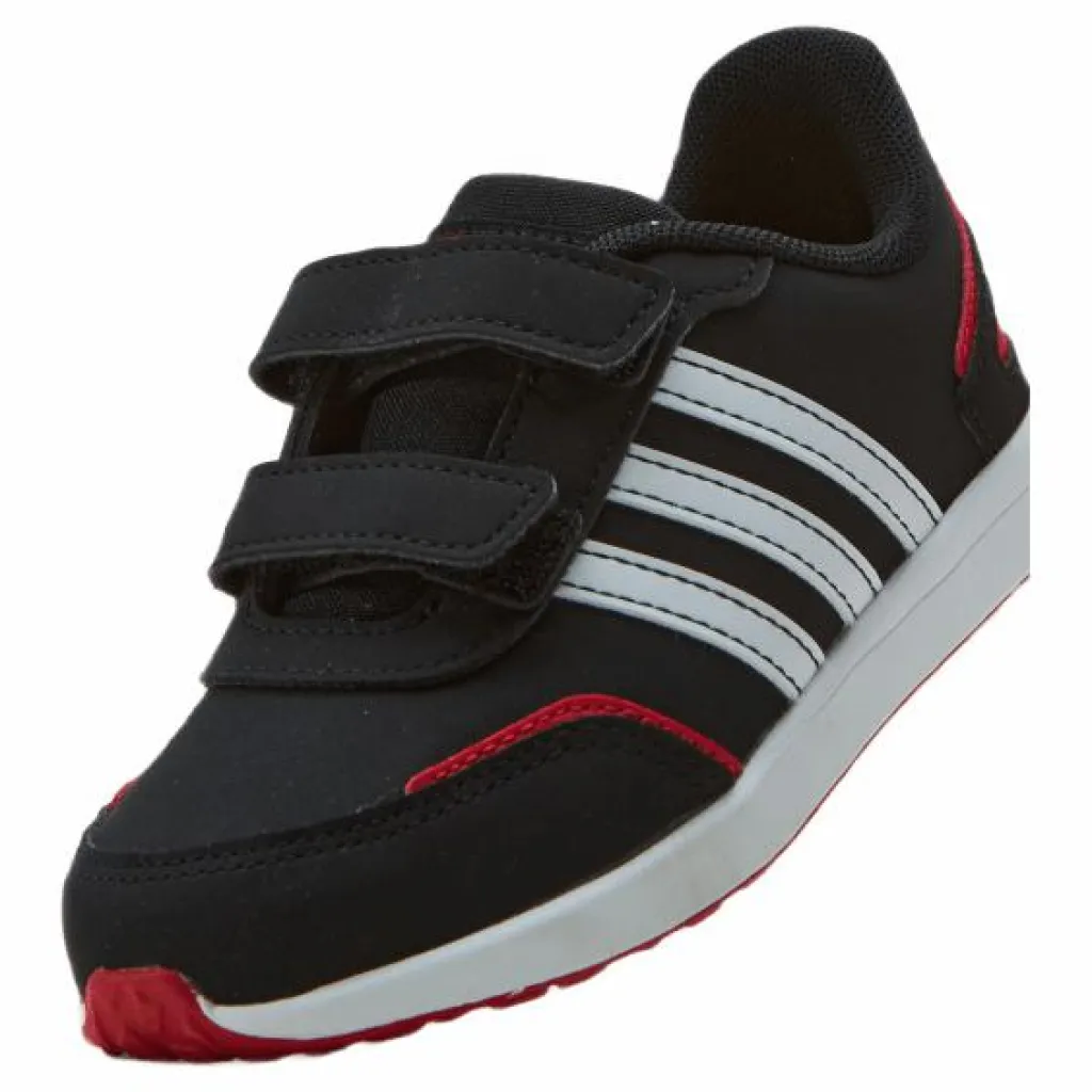 adidas VS Switch Shoes Core Black / Cloud White / Scarlet Svart Online