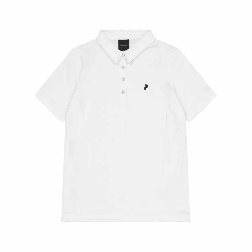 Peak Performance W Alta Polo White Vit Outlet