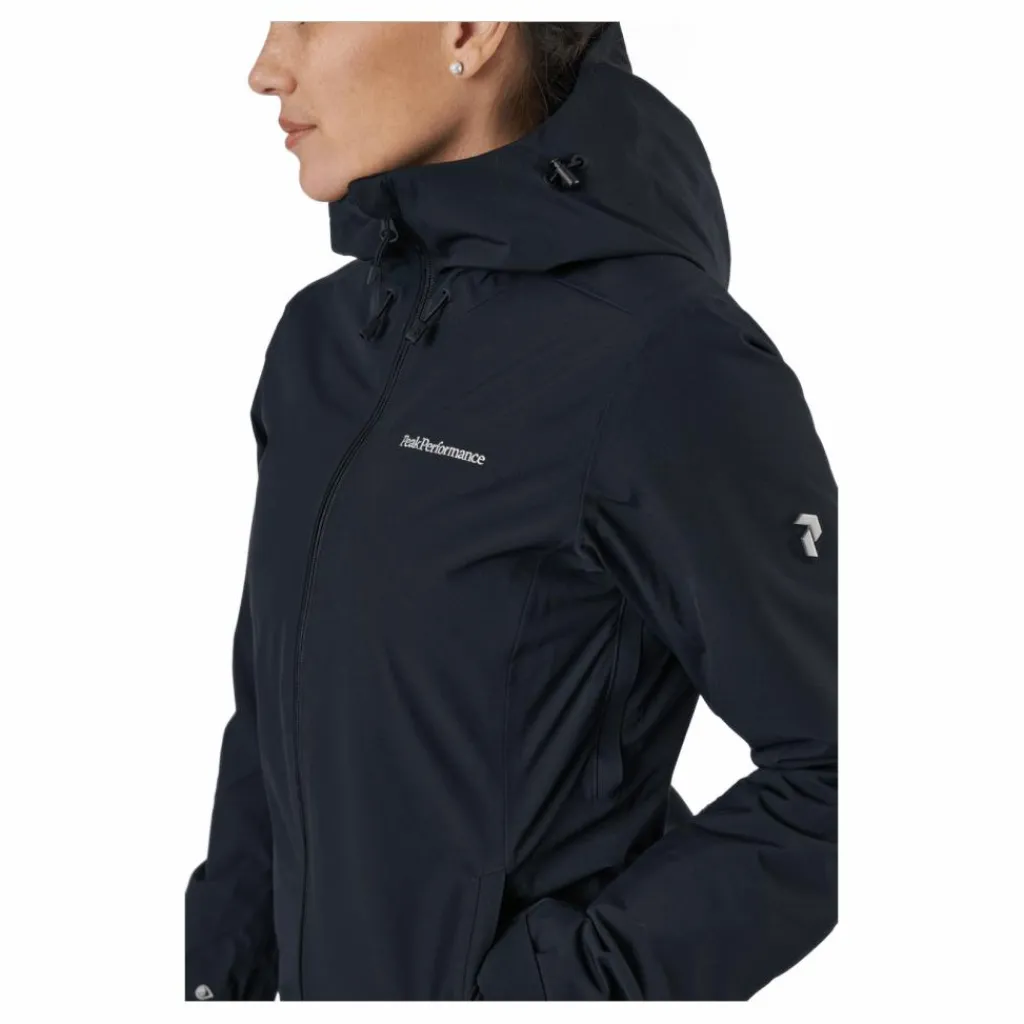 Peak Performance W Anima Jacket Black Svart