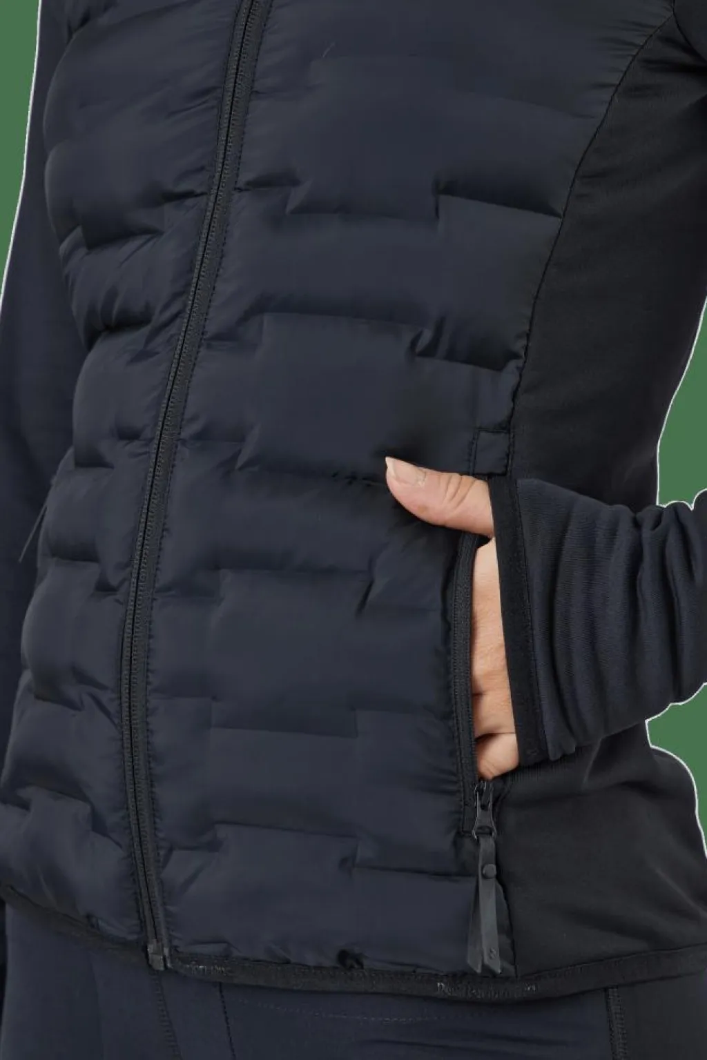 Peak Performance W Argon Hybrid Hood Black Svart Outlet