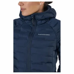 W Argon Light Hood Jacket Blue Shadow*Peak Performance Discount