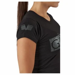 W Black Grey Logo T-shirt Black*Gavelo Clearance