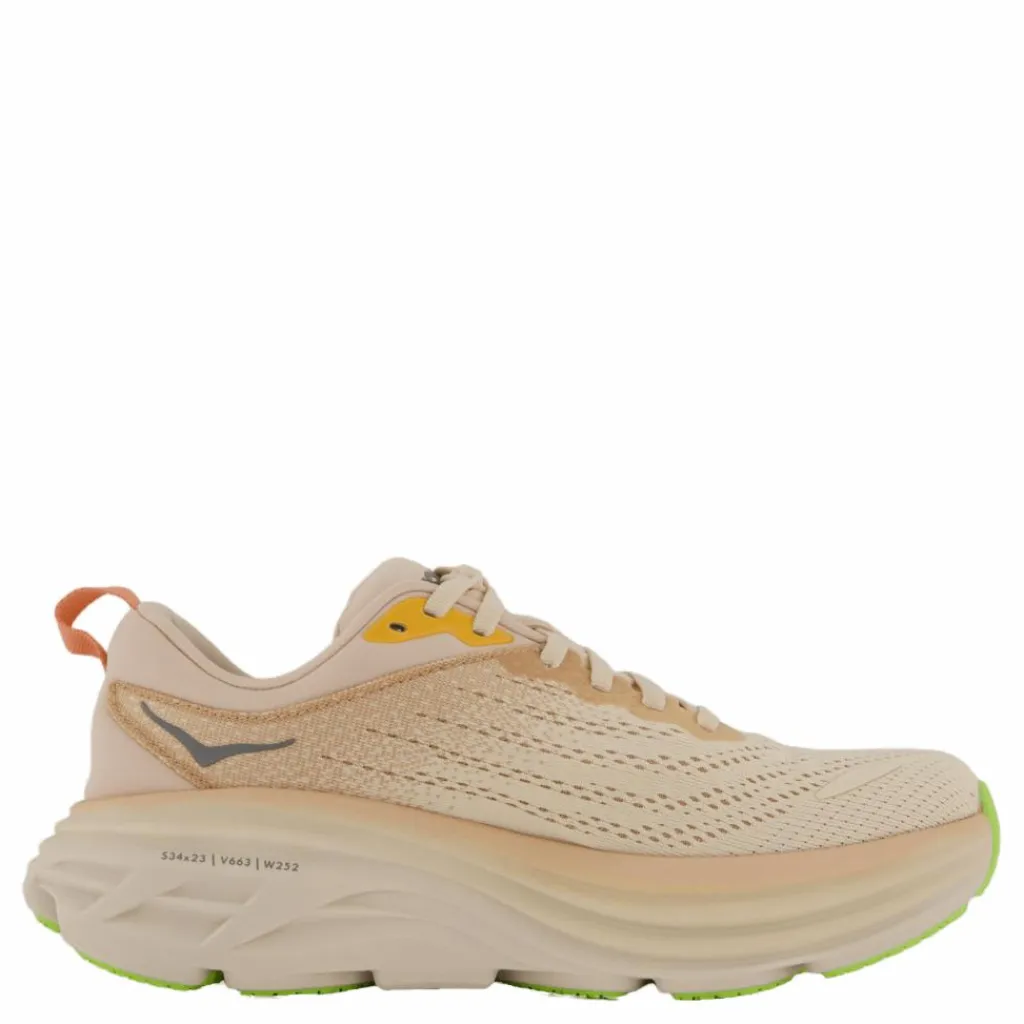 Hoka W Bondi 8 Wide Cream / Vanilla Online