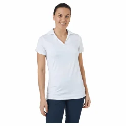 W Cloudspun Coast Polo Bright White*Puma Golf Best