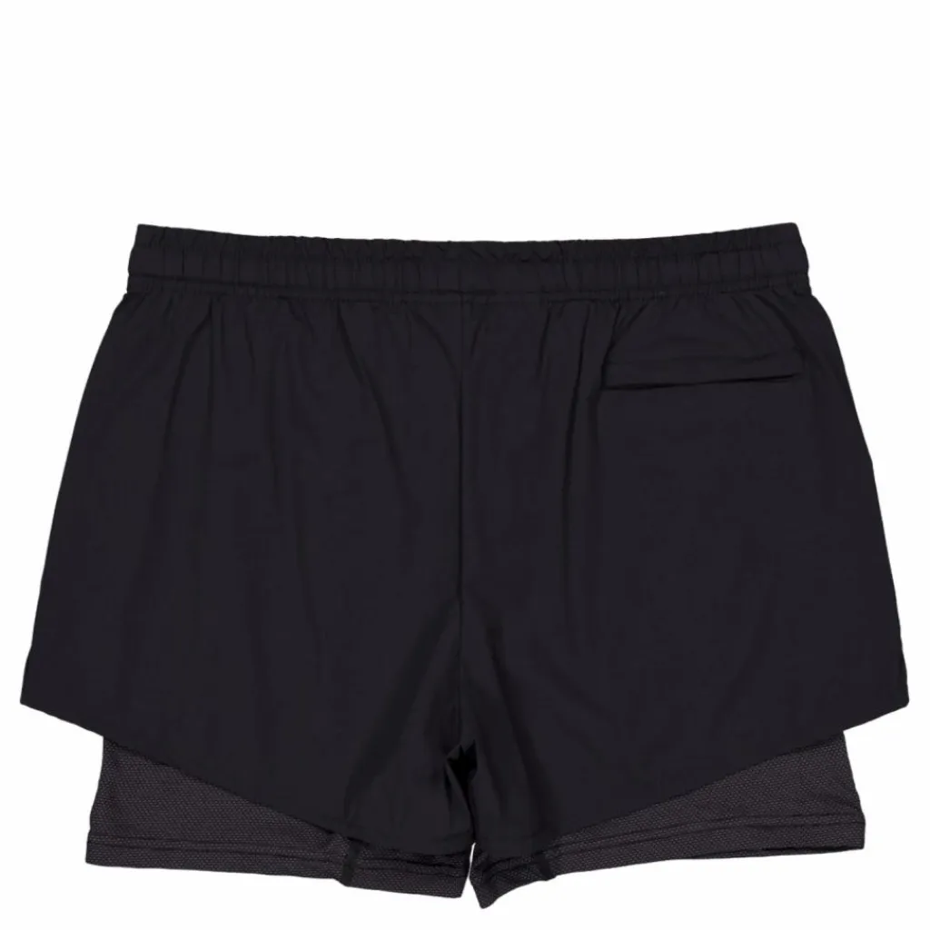 Super.Natural W Double Layer Shorts Black Svart Best