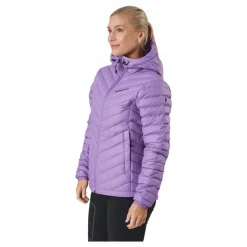 Peak Performance W Frost Down Hood Jacket Action c Lila Hot