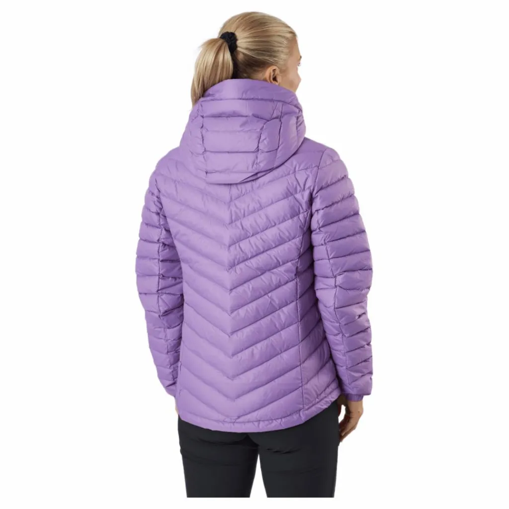 Peak Performance W Frost Down Hood Jacket Action c Lila Hot