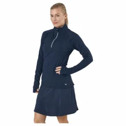 Puma Golf W Gamer 1/4 Zip Navy Blazer Blå Hot