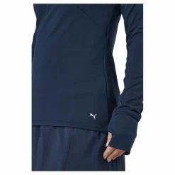 Puma Golf W Gamer 1/4 Zip Navy Blazer Blå Hot