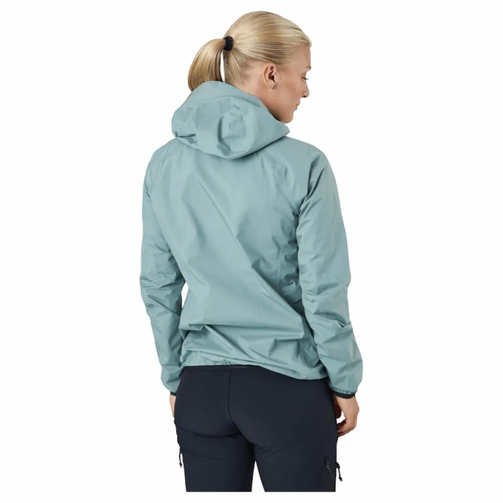Peak Performance W Gore-tex Pac Jacket Ashen Green Blå Discount