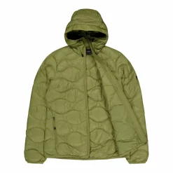 Peak Performance W Helium Down Hood Jacket Snap Green Grön Best