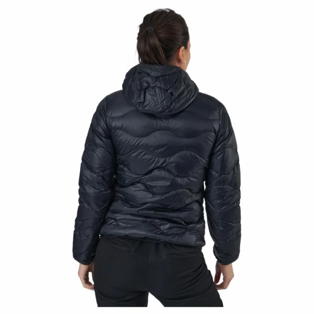 W Helium Down Hood Jacket Black*Peak Performance Outlet