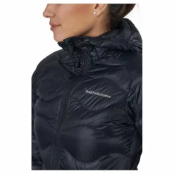 W Helium Down Hood Jacket Black*Peak Performance Outlet