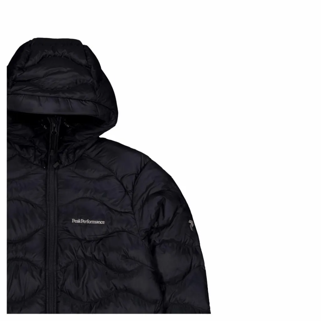 W Helium Down Hood Jacket Black*Peak Performance Outlet