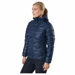W Helium Down Hood Jacket Blue Shadow*Peak Performance Discount
