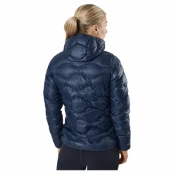 W Helium Down Hood Jacket Blue Shadow*Peak Performance Discount