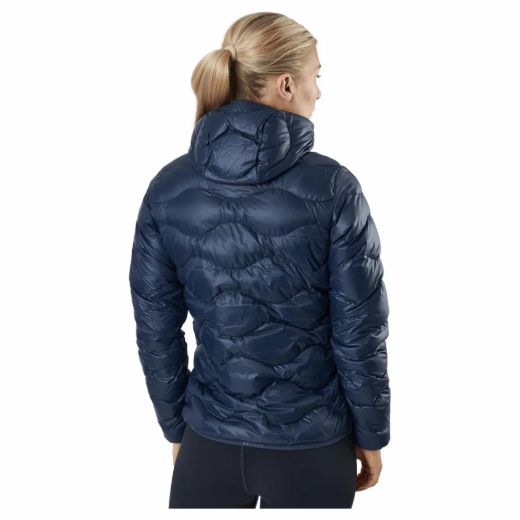 W Helium Down Hood Jacket Blue Shadow*Peak Performance Discount