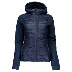 W Helium Down Hybrid Hood Blue Shadow*Peak Performance Sale
