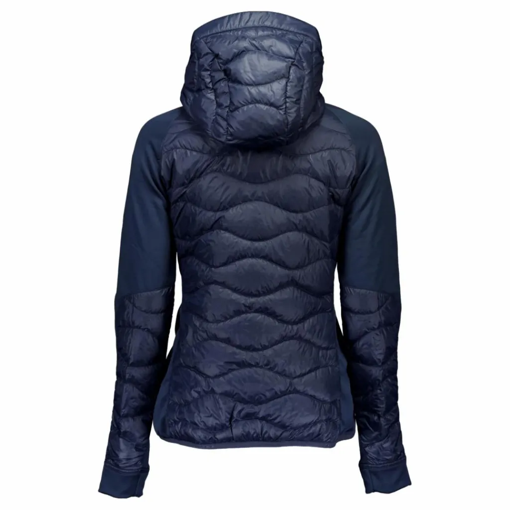 W Helium Down Hybrid Hood Blue Shadow*Peak Performance Sale