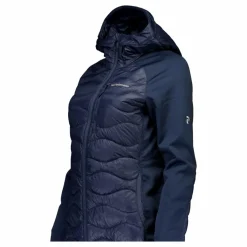 W Helium Down Hybrid Hood Blue Shadow*Peak Performance Sale