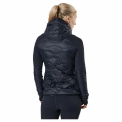 W Helium Down Hybrid Hood Black*Peak Performance Discount