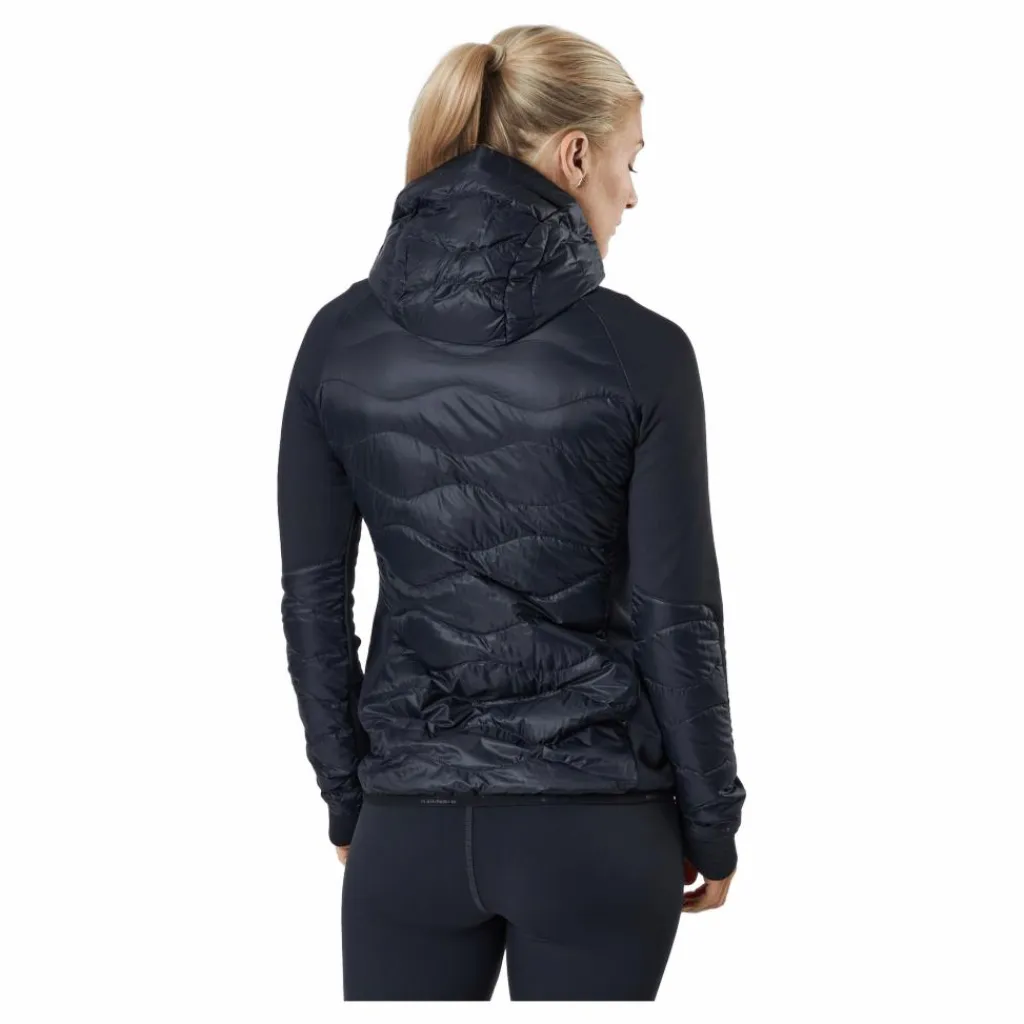 W Helium Down Hybrid Hood Black*Peak Performance Discount