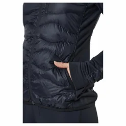 W Helium Down Hybrid Hood Black*Peak Performance Discount