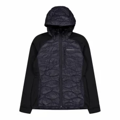 W Helium Down Hybrid Hood Black*Peak Performance Discount