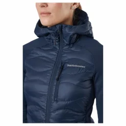 Peak Performance W Helium Down Hybrid Hood Blue Shadow Blå Hot