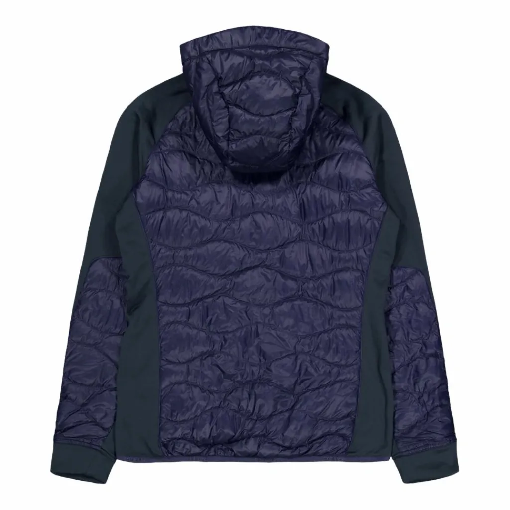 Peak Performance W Helium Down Hybrid Hood Blue Shadow Blå Hot