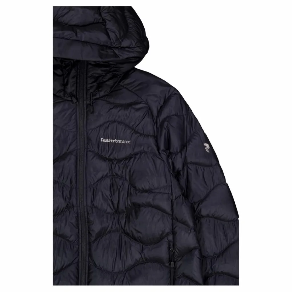 Peak Performance W Helium Down Parka Black Svart Discount