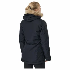 adidas W Hooded Parka Black Svart Outlet
