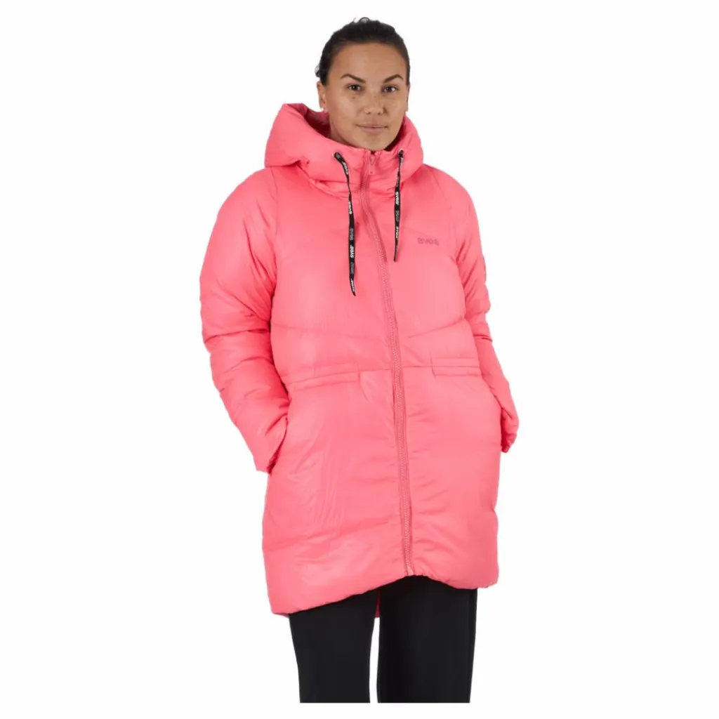 W. Mid Length Shiny Jacket Happy Pink*Svea Hot