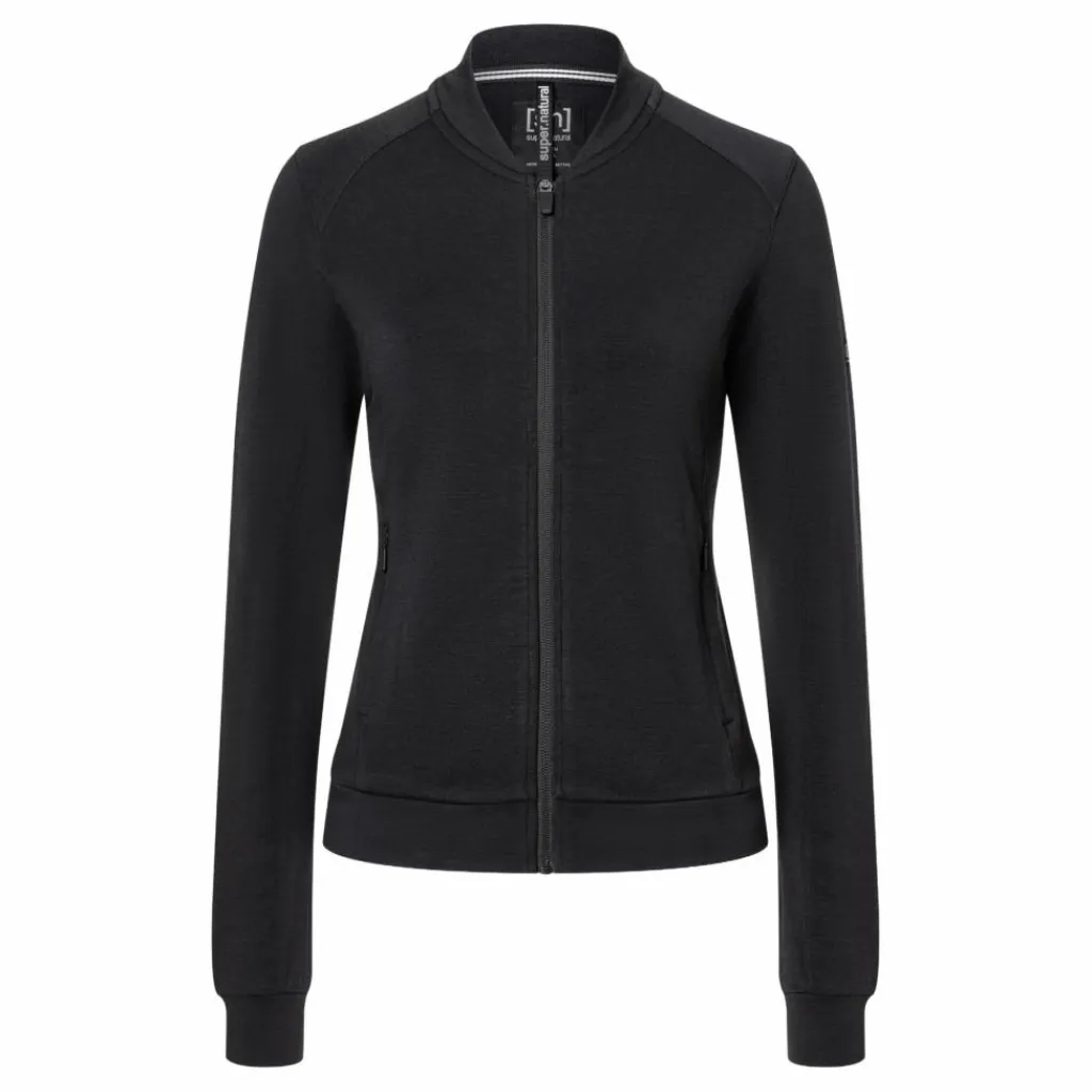 Super.Natural W Motion Jacket Black Blå Online