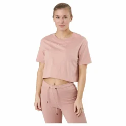Nike W Nsw Crop Ss Tee Prnt Rose Whisper/white Rosa New