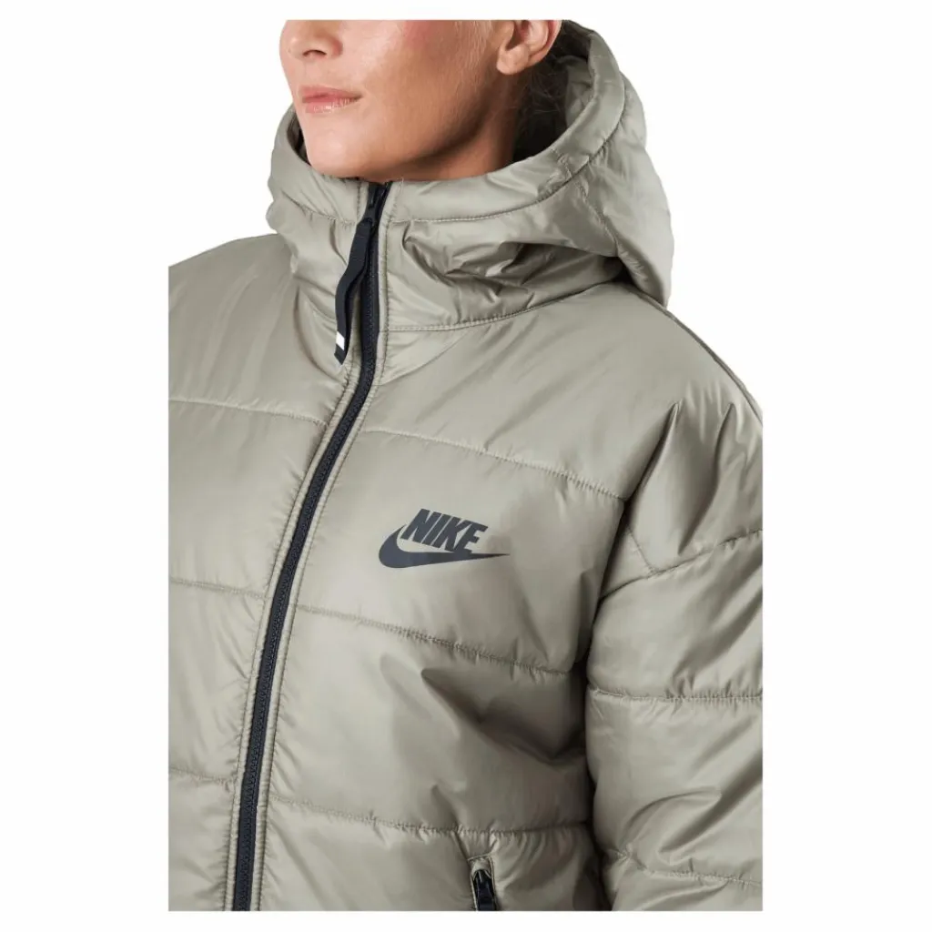 Nike W Nsw Syn Tf Rpl Hd Parka Matte Olive/matte Olive/black Grå New